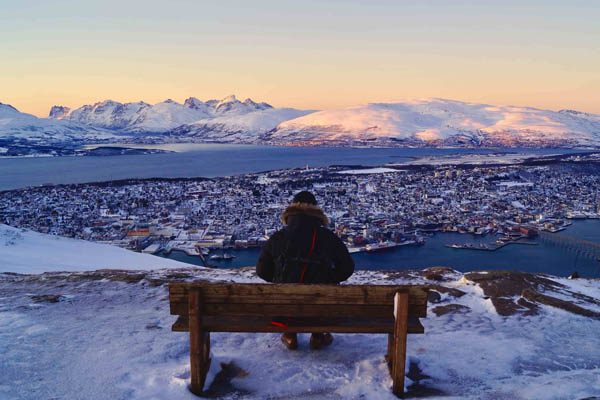 Invierno en Noruega