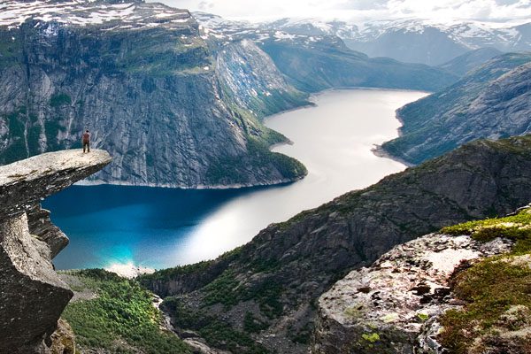 Hardangerfjord desde lejos